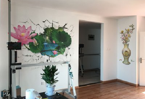 漳平墙体彩绘相比墙纸的优势。