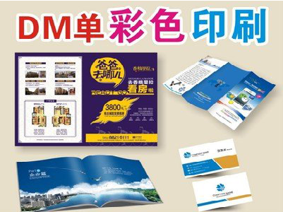 漳平单页印刷，色彩搭配简单。