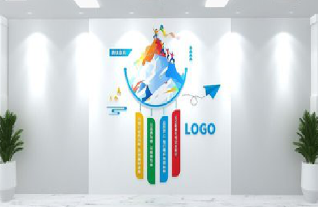 漳平公司企业形象墙的工艺材料有哪些？